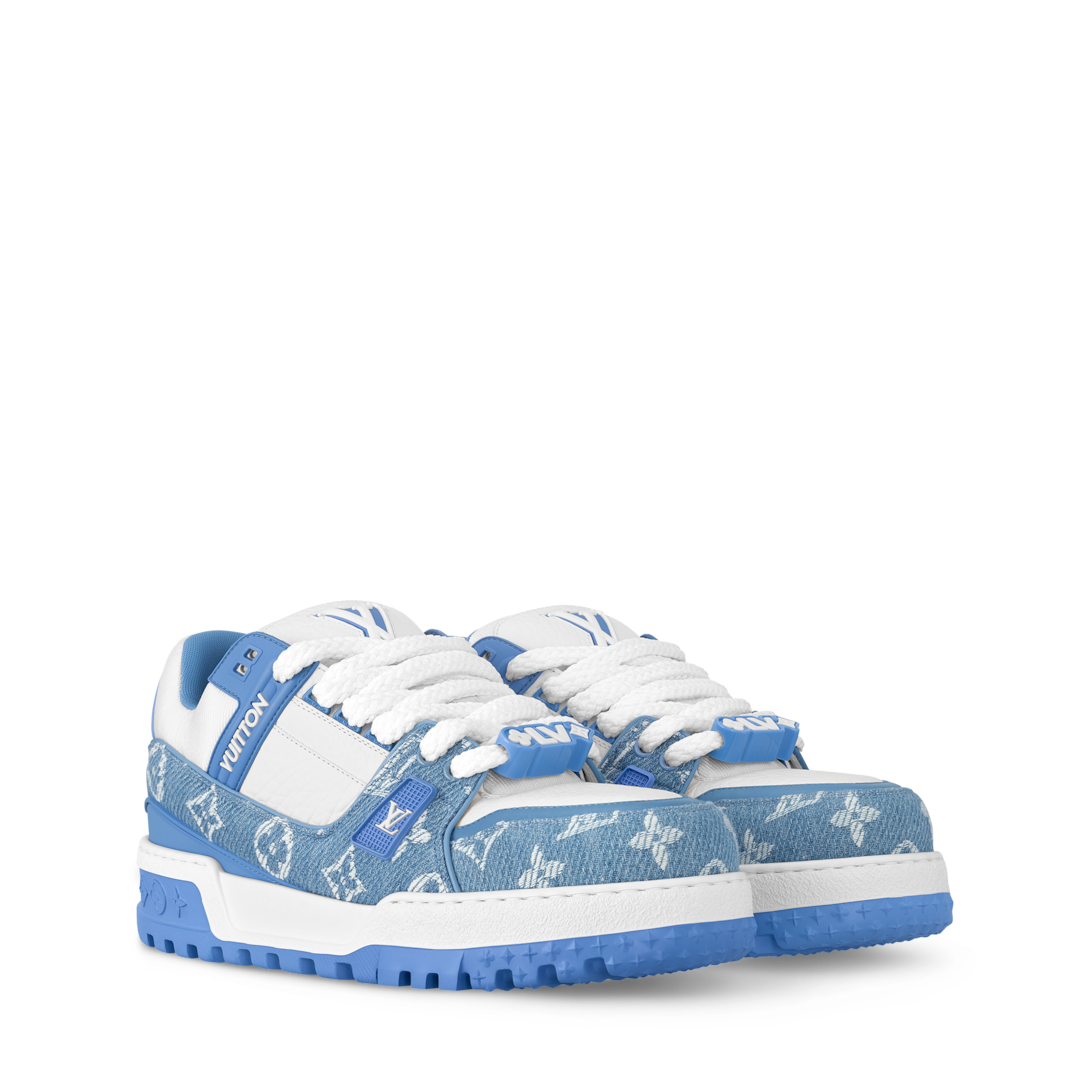 LOUIS VUITTON デニム風　ミッツア　M94989 Tênis LV Trainer Maxi - Sapatos | LOUIS VUITTON ®